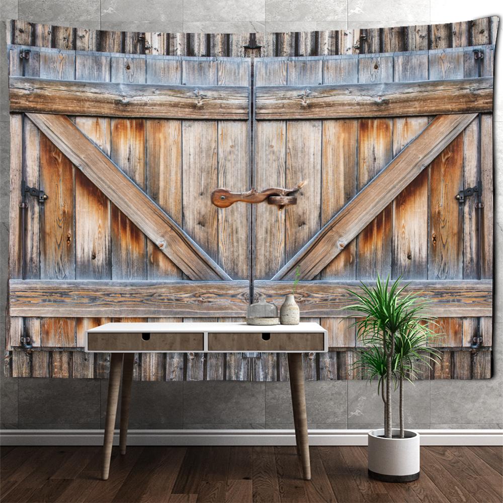 3D Printing Colorful Stone Wood Tapestry Wall Hanging Tapiz Hippie Psychedelic Background Wall Decor Cloth