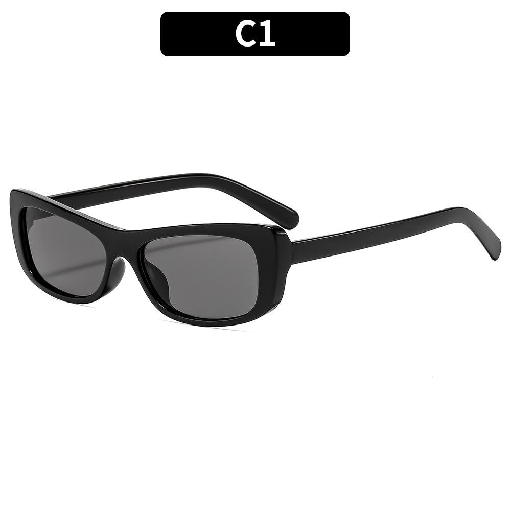 

Square Frame Fashion Sunglasses for Outdoor Mountaineering Beach Vacation Unisex UV400 Protection Seaside Trips Sun Glasses as pictures