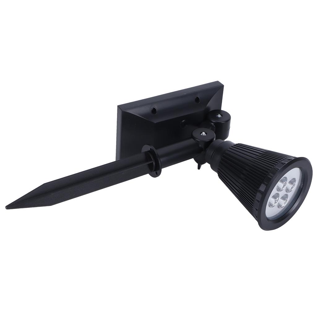 LED Solar Lamp IP65 Waterproof Lawn Light Outdoor Garden Courtyard Landscape Decoration Black
