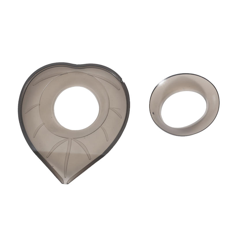 Silicone Waterproof Faucet Drain Mat Compact Non-slip Heart Shaped Bathroom Kitchen Splash Guard Diversion Sleeve Water Catcher