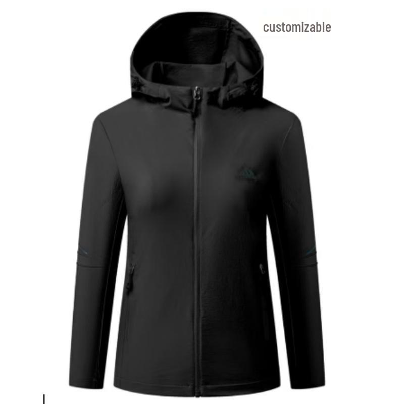 Unisex Hooded Windbreaker Jacket L