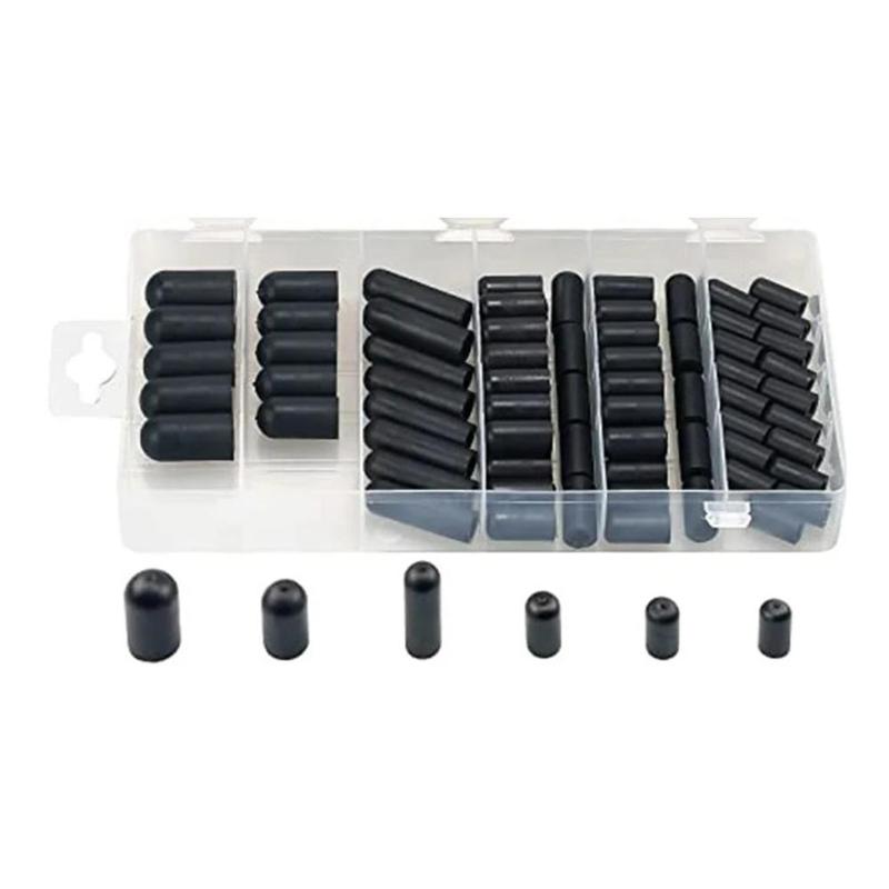 Black Rubber Vacuum Dust Cap Minimoto Carburetor Dust Cap Comprehensive Automotive Kit Easy tallation Process