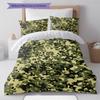 Camouflage Pattern Bedding Quilt Set Quilt Cover Pillowcase Home Decoration Gift (1 * duvet cover + 2 * pillowcase, without core)