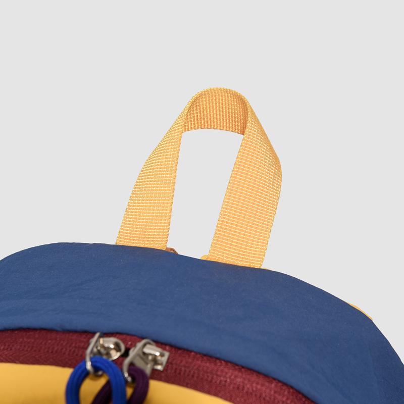 College Color Block Backpack Women's Lightweight Waterproof Backpack For Outdoor Travel