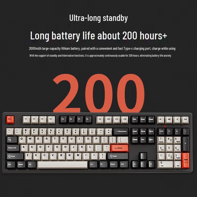 Qianxingzhe CR Series Tri-Mode Mechanical Keyboard