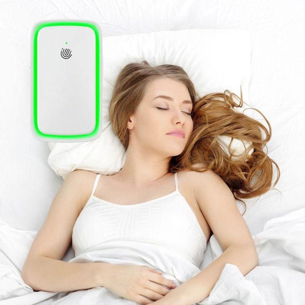 US UK EU Plug Air Cleaner Small Negative Ion Generator Odor Removal Air Ionizer Basement