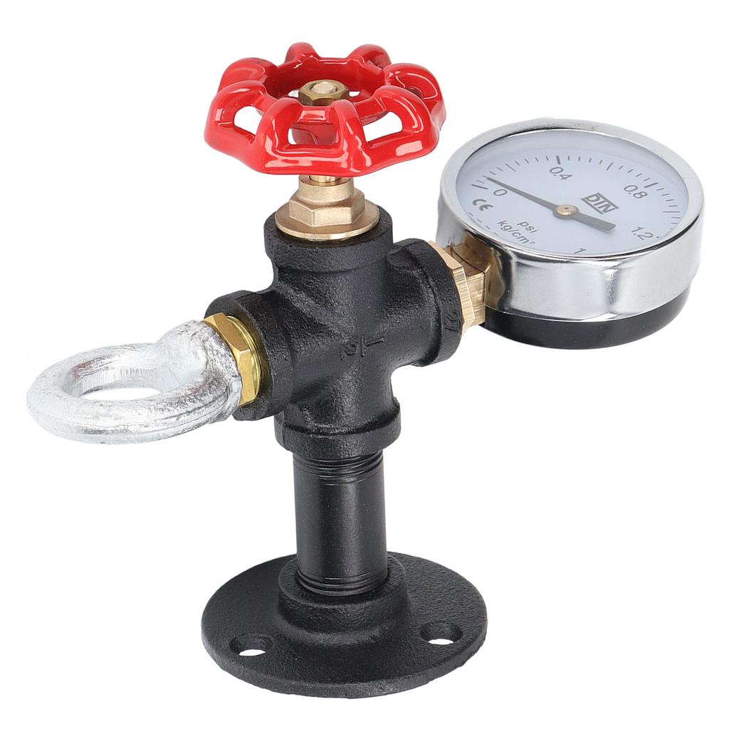 Industrial Pipe Coat Hook Rack Heavy Duty Rustic Hat Robe Towel Wall Mounted Holder Hanger