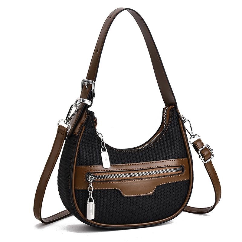 

New Crossbody Bags for Women Large Capacity Luxury Handbags Solid Soft Shoulder Bags Female Casual Travel Hobos Bag Vintage Sac