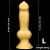 Special-shaped Dog Hanging Liquid Silicone Miniature Miniature Penis Female Masturbation Device Prosthetic Penis Back Large Anal Plug Sex Toys