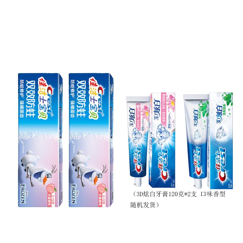 Crest Dual-Action Anti-Cavity Toothpaste Family Pack