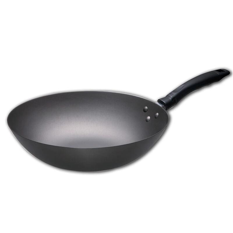 Supor VTP2303T 32cm 304 Stainless Steel Flat-Bottom Wok