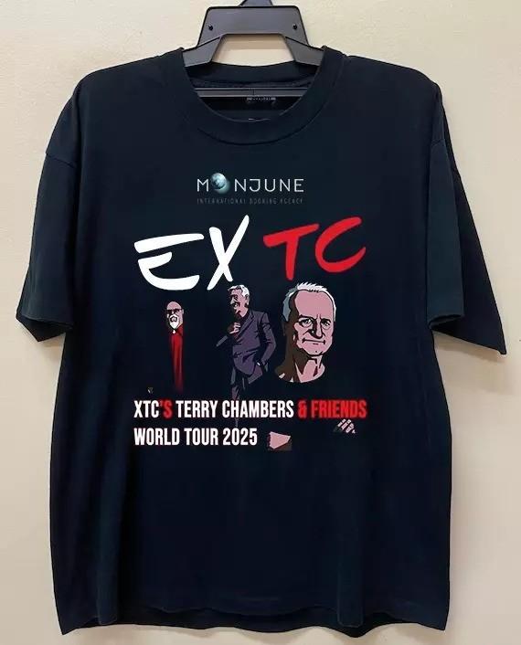

XTC BAND Terry Chambers Friends TOUR T Shirt HH513 Unisex T-Shirt L