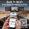 4-Channel 360 Degree Dash Cam For Cars WIFI APP Car DVR FHD 1920*1080P 4 Camera Lens Video Driver Recorder Rear View Camera