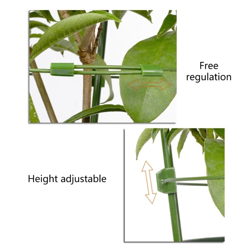 4pcs/set Plant Trellis Decorative Climbing Bracket Gardening Accessory for Garden Yard Flower Plant Gardening Supplies