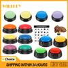 Voice Recording Button Pet Toys Dog Buttons for Communication Pet Training Buzzer Recordable Talking Button Intelligence Toy