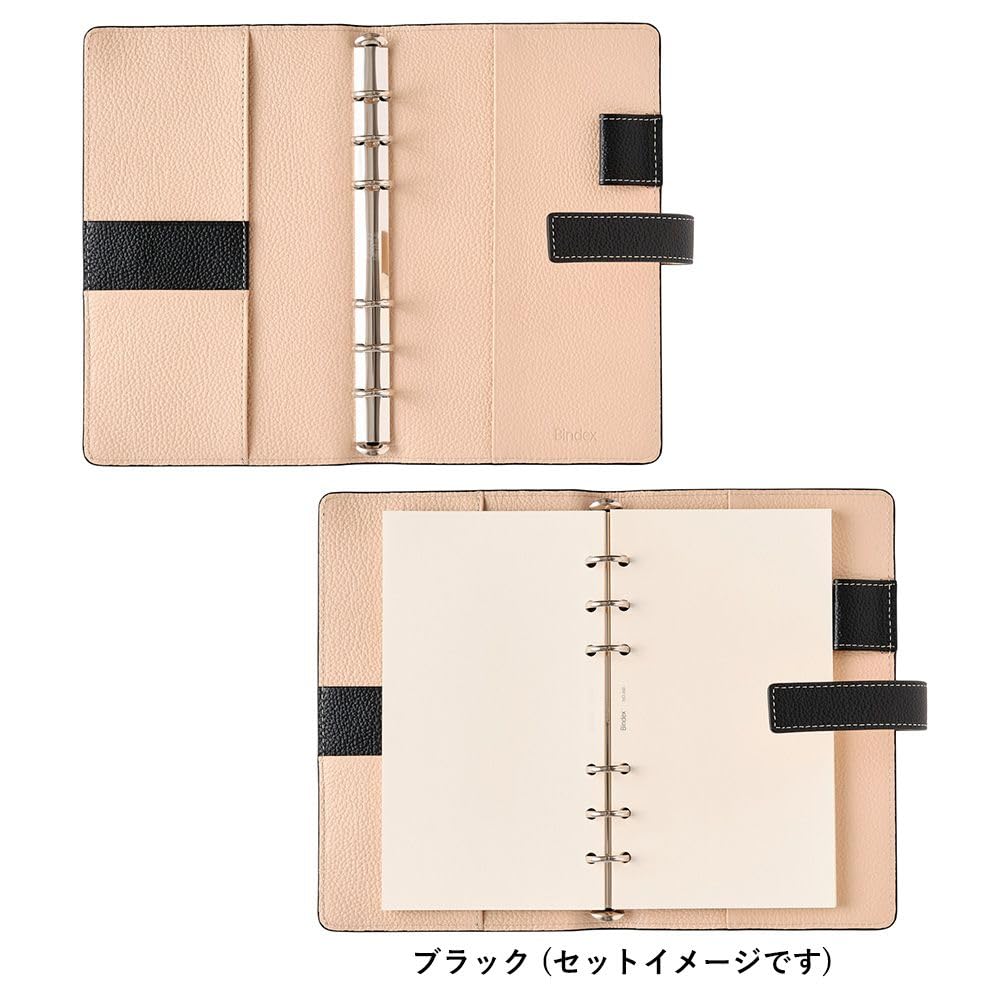 NOLTY Bindex System Unit BB0011 Organizer, B15, Bible, 6-Hole, Black,