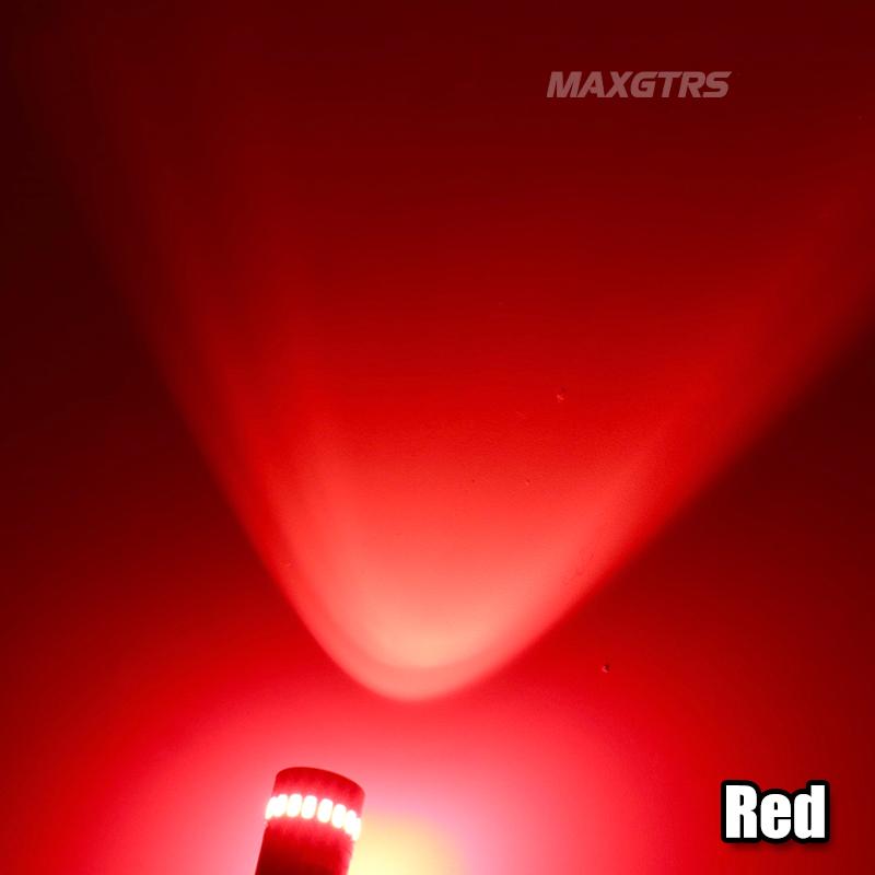 MAXGTRS 2x Car Auto BA9S Bax9s BAY9S Led T4W Wedge W5W 3030 Chip Interior Bulb T2W T3W H5W Parking DRL License Plate Light