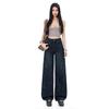 Spring Summer Rhinestone Vintage Relaxed Drape Floor Straight Wide Leg Denim Pants For Women Casual Pants Oversize Denim Trousers