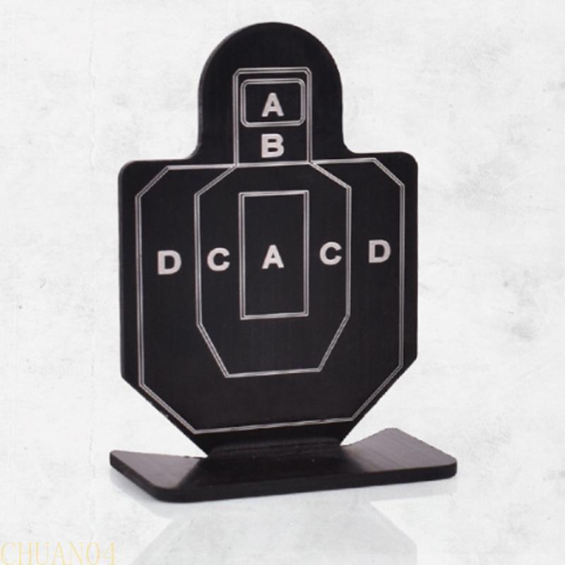 A1A2 4Pcs Training Aluminum Alloy Targets Launchers Indoor Targets Plates Silhouettes Plate