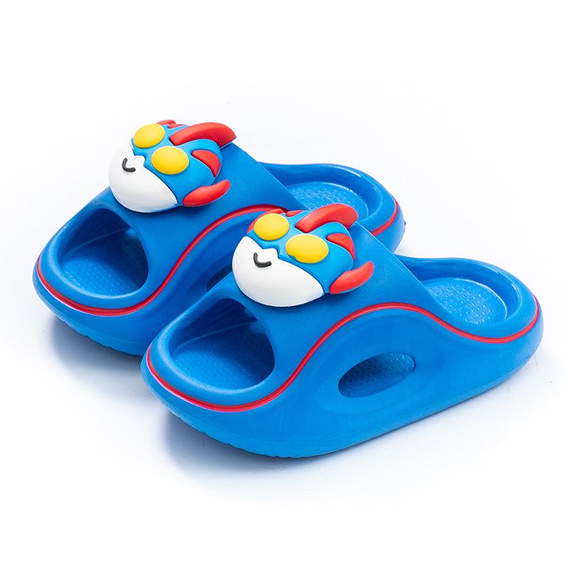 Boys summer children s sandals, Ultraman soft-soled non-slip outdoor sandals for boys, children s superhero beach shoes 160MM синий