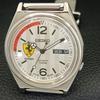 AUTOMATIC VINTAGE SEIKO JAPAN 7009A MENS FERRARI DIAL WATCH a700522-5