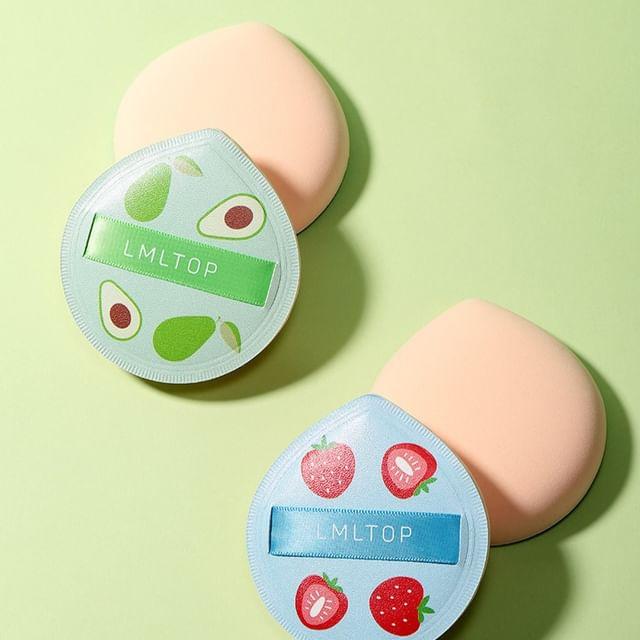 Jesireca - Print Powder Puff Random Colors