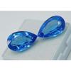 Light Blue Sapphire 19.30 Carat Natural Pear Shape Pair Loose Gemstone CERTIFIED A-1629