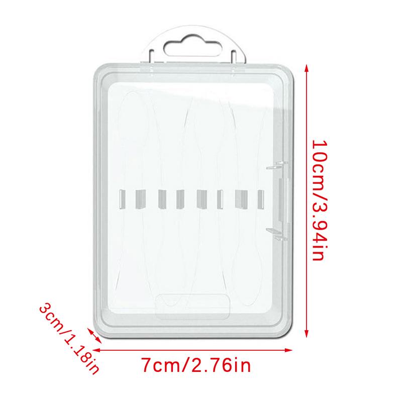 Electric Toothbrush Head Storage Case Transparent Portable Box Universal Holder