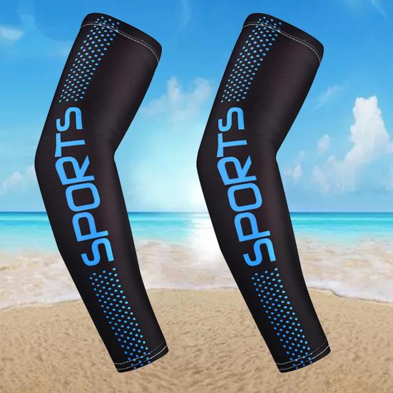 1 წყვილი თხელი მაგარი მაღალი ელასტიურობის მკლავები მამაკაცის ყინულის აბრეშუმის საცხენოსნო მზისგან დამცავი ყდის კოსტუმების აქსესუარები