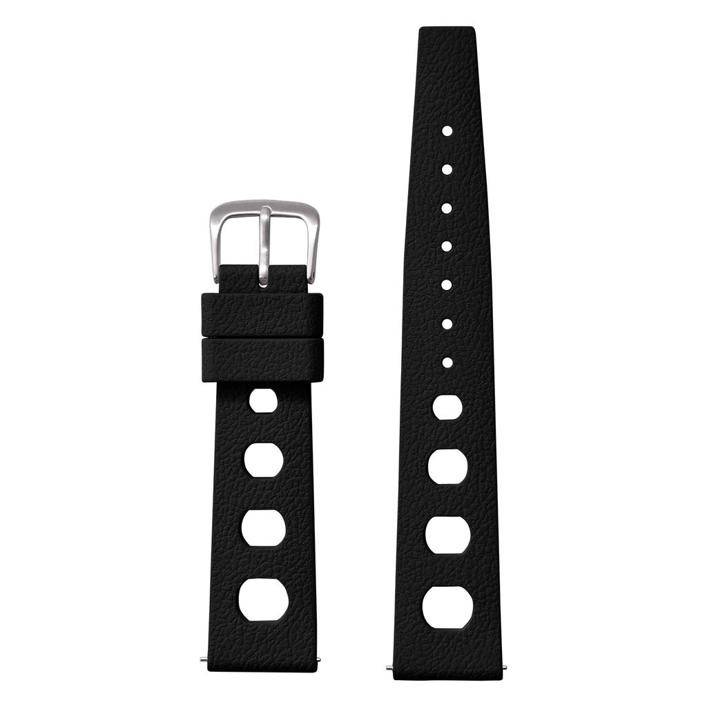 New Design Fluororubber FKM Watch Strap 20mm 22mm Tropical Strap Quick Release Watch Band For Traditional DivingWatch Accessorie