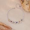 Natural Color Sapphire Color Sapphire Bracelet Women'S S925 Sterling Silver Color Treasure Jewelry Xiaohongshu