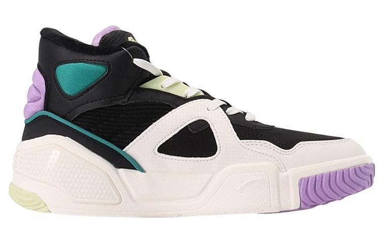 ANTA Skate Shoes Women's High-top White/Black/Purple