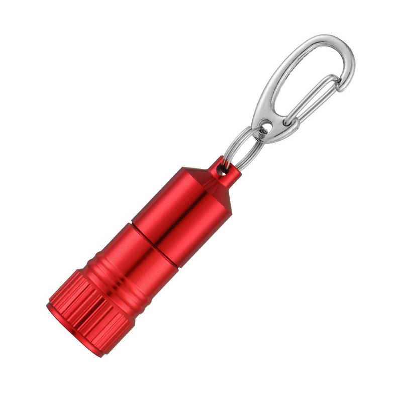 Portable Mini Led Flashlight Keychain Multifunctional Pocket Flashlight Mini Key Ring Outdoor Hiking Camping Flashlight