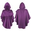 Post Apocalyptic Shawl Scarf Cloak Renaissances Medieval Hooded Scarf Shaman Cowl Halloween Wizard Costumes Women Men