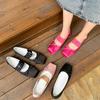 Fashion New Spring 2025 Square Toe Ballet Shoes, French Low-Heeled Bow Shallow Mouth, Niche Flat Heel Mary Jane Single Shoes