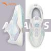Anta Lifestyle Series Durable Breathable Low-Top Sports Casual Shoes Kids Sneakers White Purple Blue 322318809-5