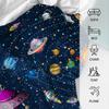 Stylish Space Throw Blanket Lightweight Flannel Throw Classic Space Soft Comfy Plush Blanket For Home Decor Perfect Sofa Office