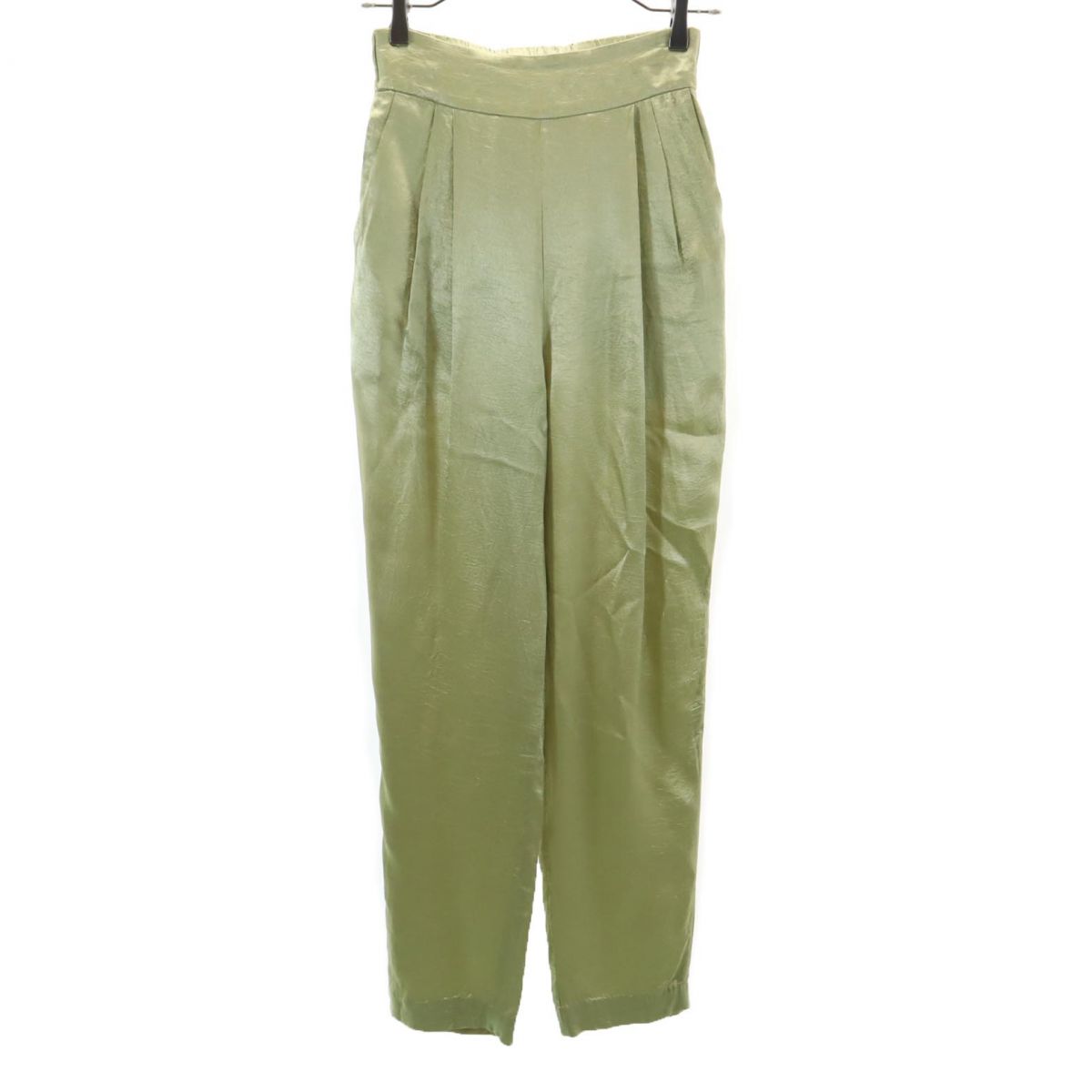

MAISON SPECIAL Long pants 36 Green system Waist rubber Women Used