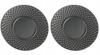 CAST IRON SAUCER FOR CAST IRON CUPS, Set of 2