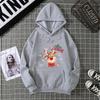 Hanorace Noi cu Cerbi de Crăciun Imprimeu Femei Modă Streetwear Hanorace cu Glugă Pulovere Harajuku Topuri Unisex Îmbrăcăminte