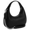 Coach Carmen 20 Letter Logo Zip Closure Leather Hobo Bag Women Bags Black CT774-SVBK