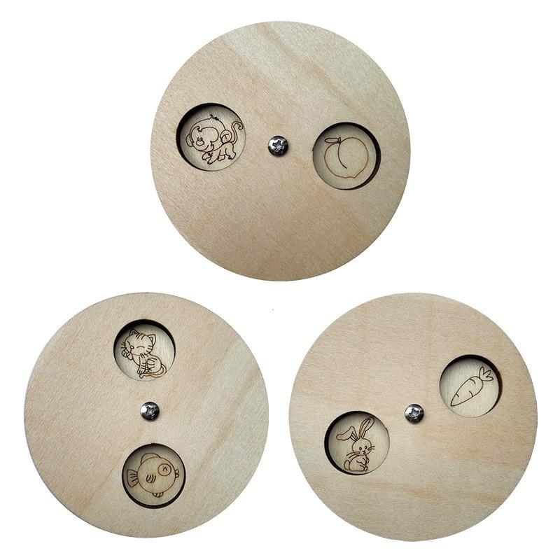 Baby Montessori Wooden Toys Busy BoardAnimal Guinea Pig Dinosaur Clock Pattern Pairing Board Educational Toys For Children Gift