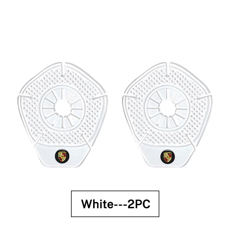 

2PC Silicone Car Windshield Wiper Arm Hole Leaves Debris Prevention Cover For Porsche 911 Taycan Panamera Cayenne Boxster Cayman