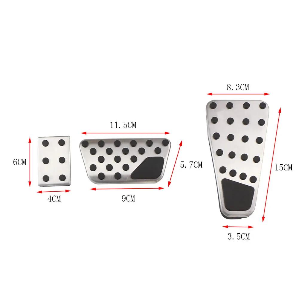 Car Pedal Cover for Dodge Ram 1500 Classic 2500 3500 4500 5500 2009-2019 Gas Accelerator Brake Pedals Pad Protector Accessories