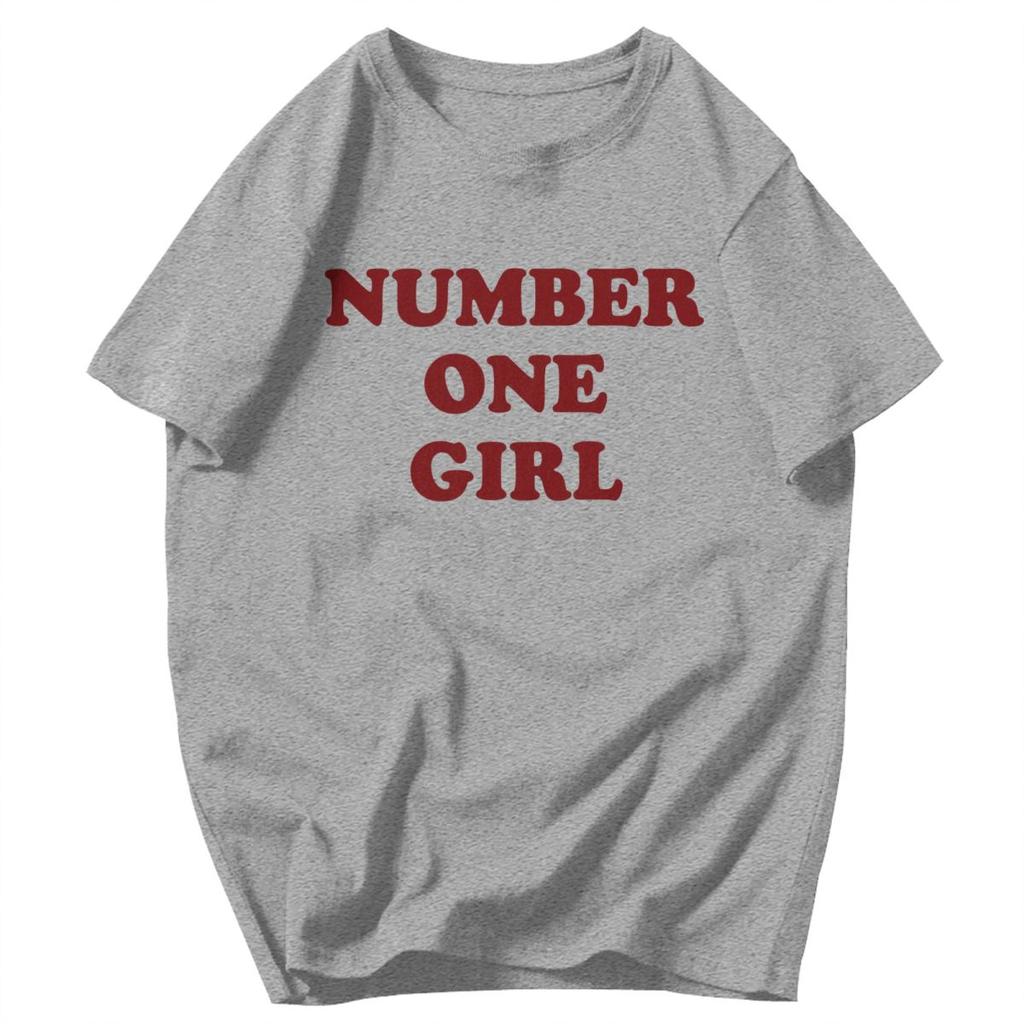 Men T Shirt ROSE Number One Girl 2025 Idea Y2K Graphic Short Sleeve Unisex Tops T Shirts
