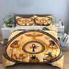 Ancient Egyptian Decor Set Soft Comfortable Duvet Cover Bedding Set Included 1*Duvet Cover & 2*Pillowcases, Gift