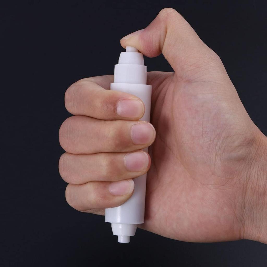 Toilet Paper Holder, 10 Pieces Toilet Paper Holder Roller Spindle Replacement Rod Plastic Spring Loaded