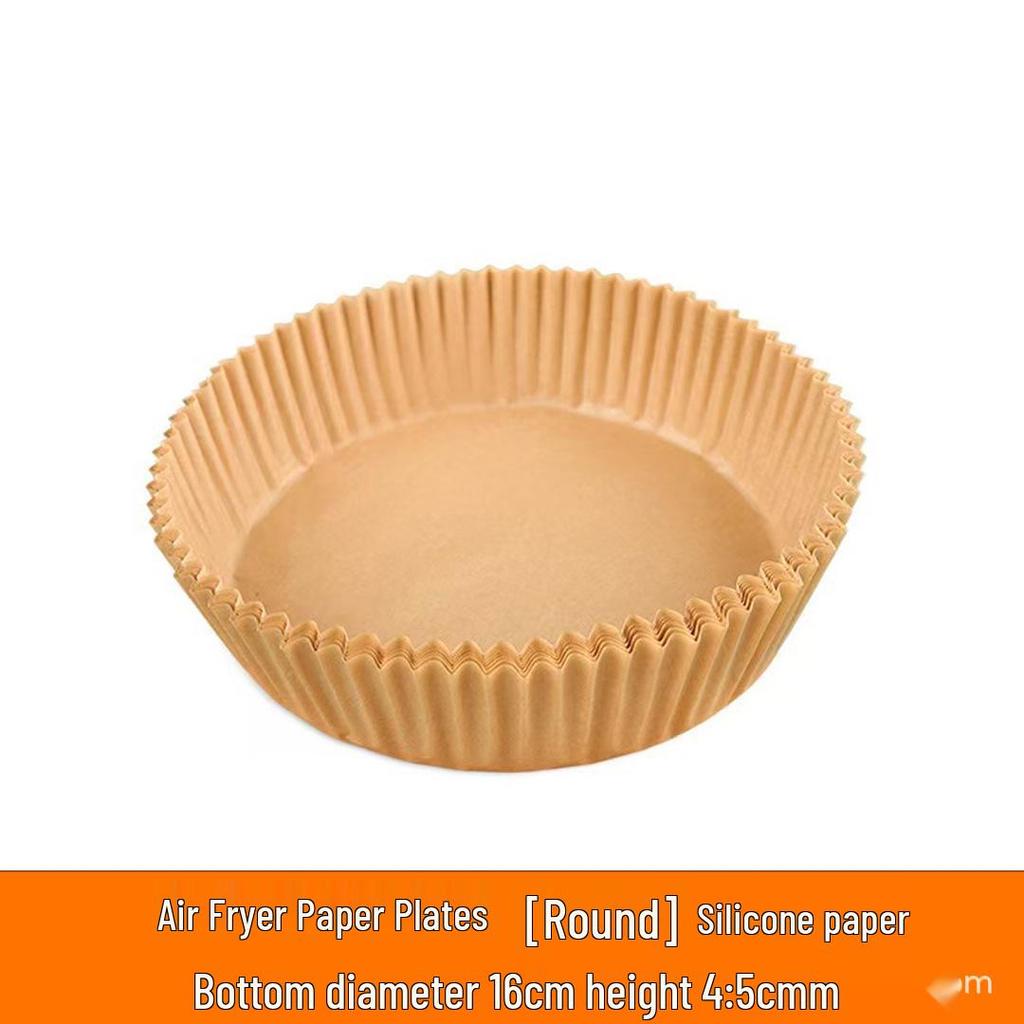 High Temp Resistant Disposable Air Fryer Paper Cups - Thick, Food-Grade, Oil-Absorbing