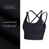 Export Soft Glutinous Yoga Straps Fitness Beauty Back Yoga Vest Sports Intimates Bubble Wrap Running Cover Supernumerary Breast Tops Women