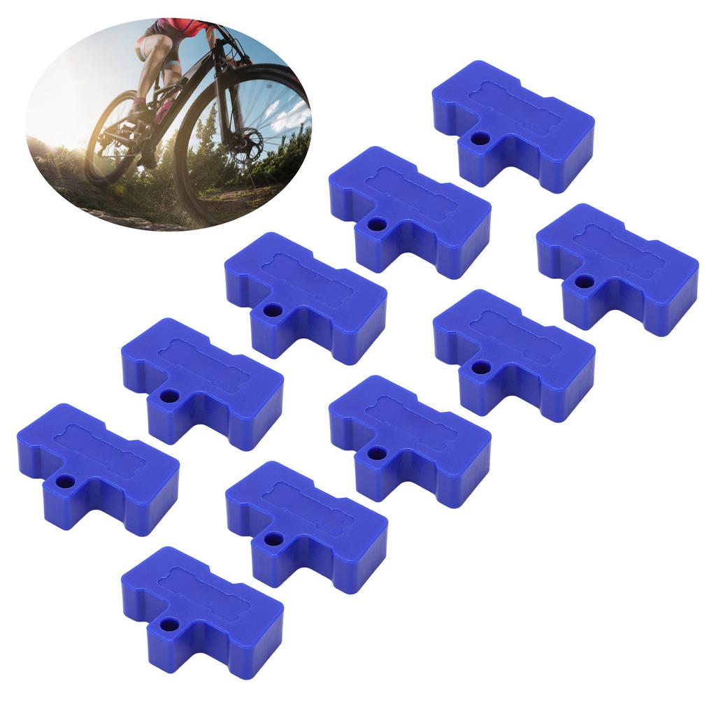 RISK 10 ST Cykel Skivbroms Distans Cykel Plast Kolv Luftningsblock för Hydraulisk Broms